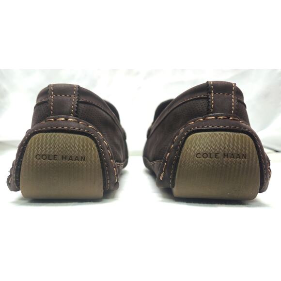 Men's Cole Haan Brown US Size 10.5M Wyatt Bit Driver Shoes - Picture 3 of 6